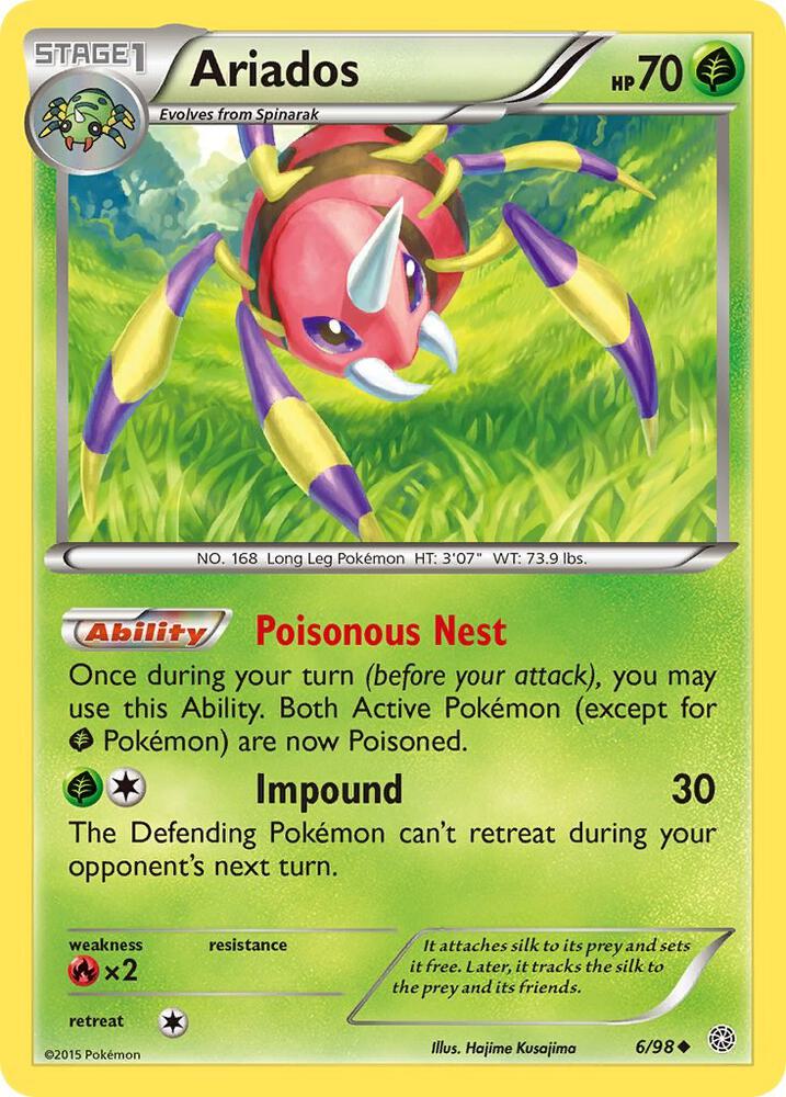 Ariados (XY - Ancient Origins)