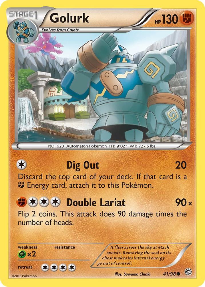 Golurk (41) (XY - Ancient Origins)
