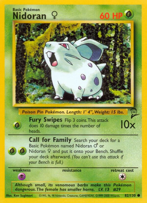Nidoran F (Base Set 2)