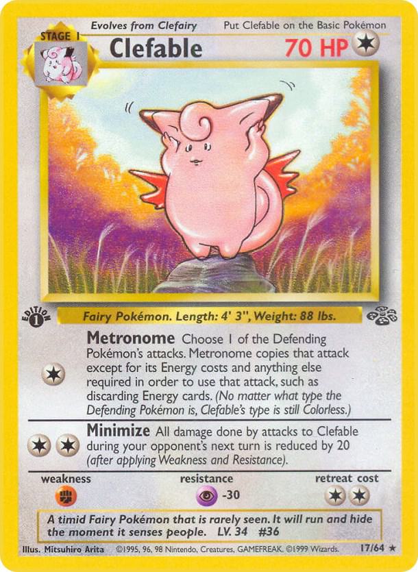 Clefable (17) (Jungle)