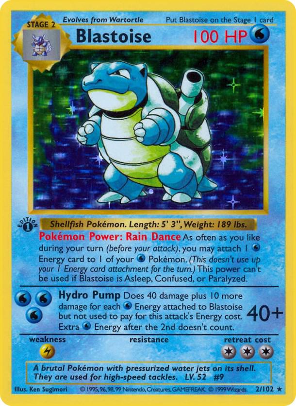 Blastoise (Base Set (Shadowless))