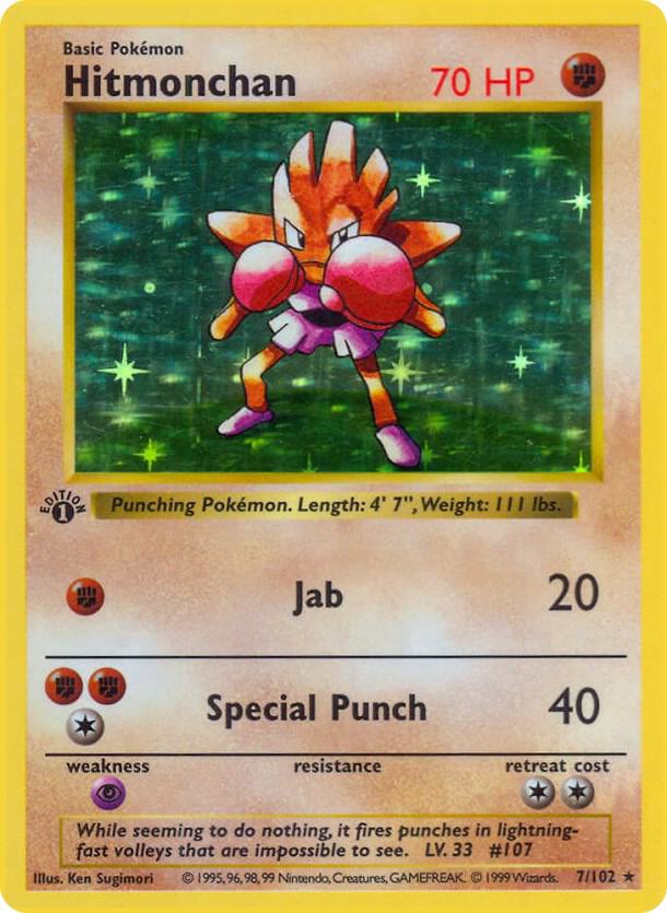 Hitmonchan (Base Set (Shadowless))