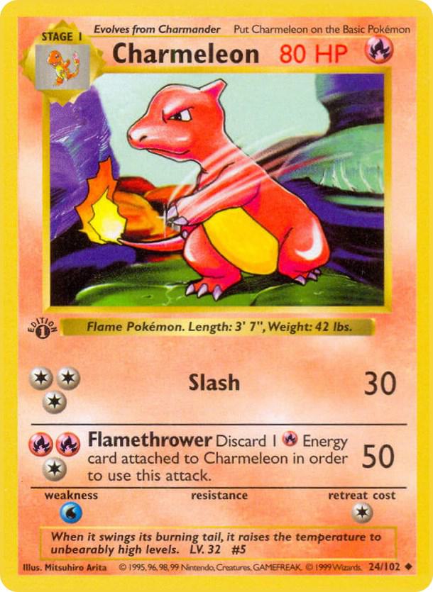 Charmeleon (Base Set (Shadowless))
