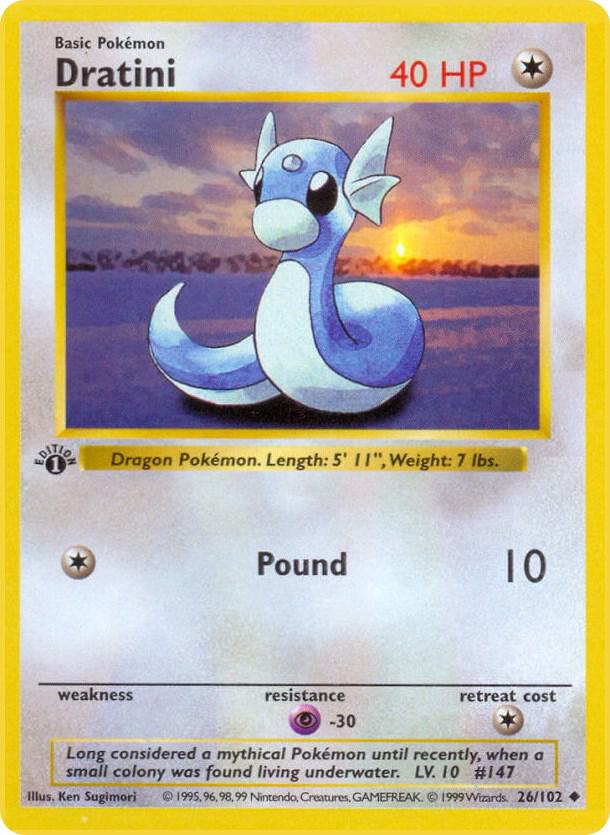 Dratini (Base Set (Shadowless))