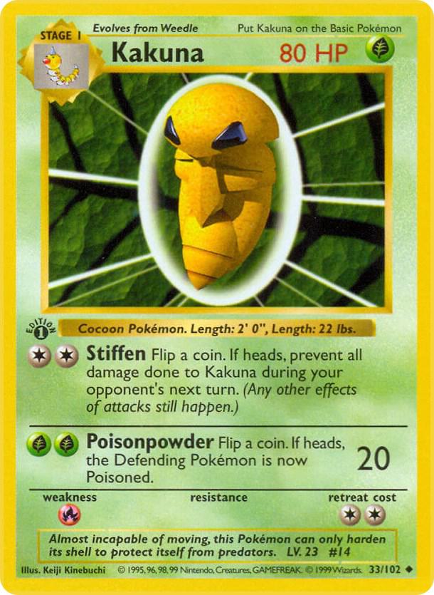 Kakuna (Base Set (Shadowless))
