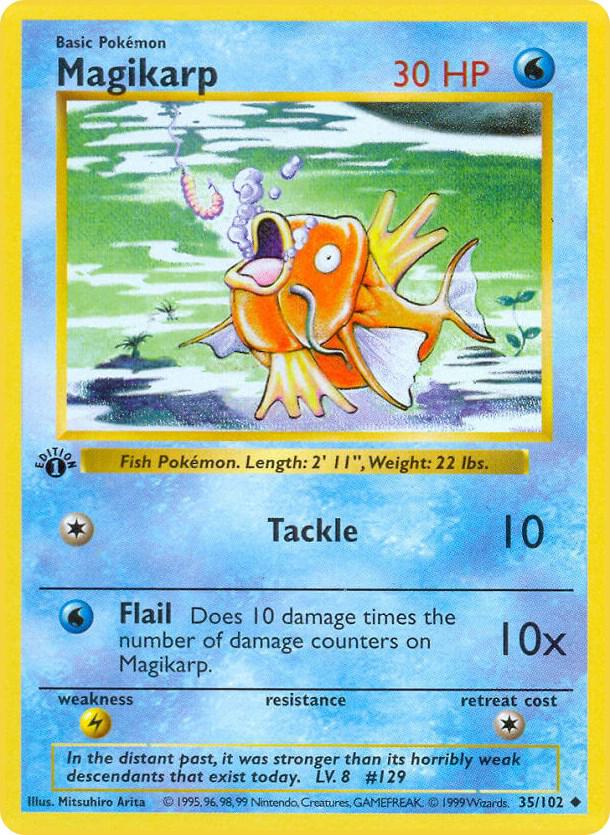 Magikarp (Base Set (Shadowless))