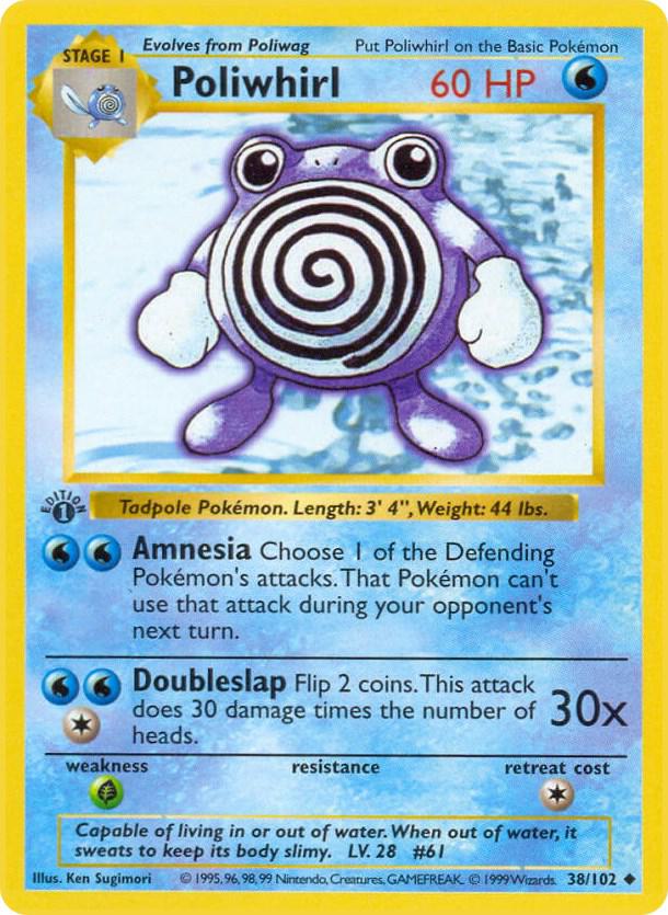 Poliwhirl (Base Set (Shadowless))