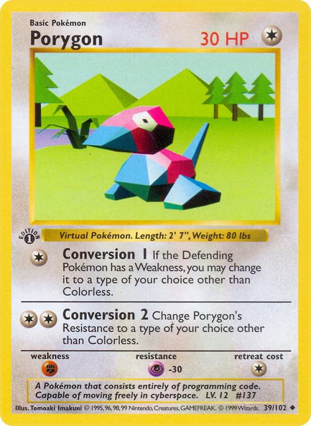 Porygon (Base Set (Shadowless))