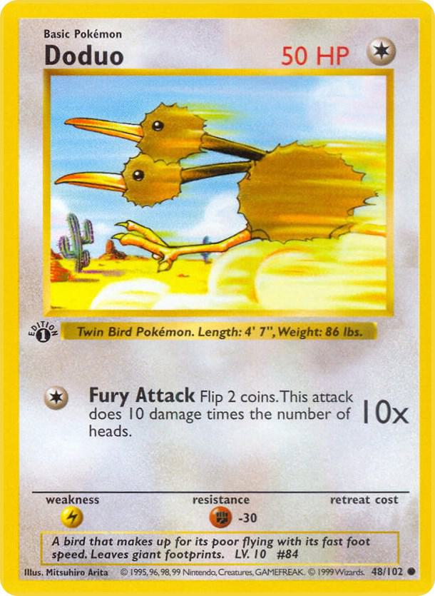 Doduo (Base Set (Shadowless))
