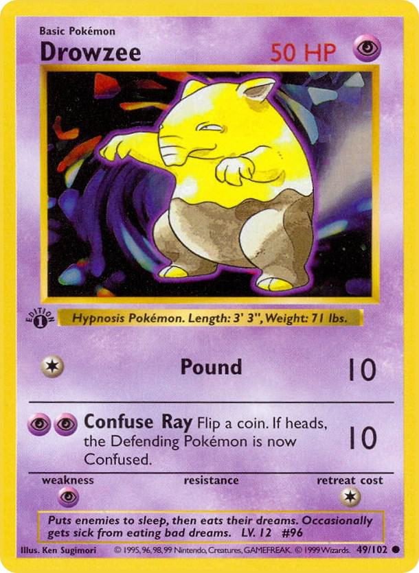 Drowzee (Base Set (Shadowless))