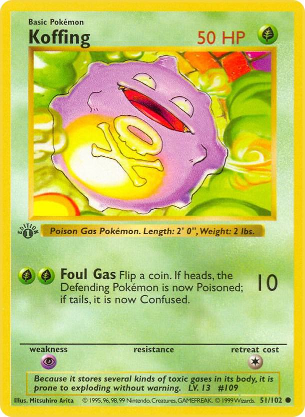 Koffing (Base Set (Shadowless))