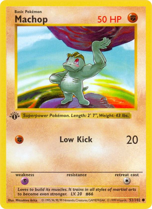 Machop (Base Set (Shadowless))