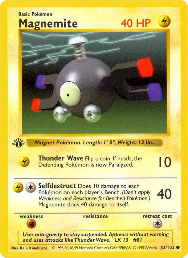 Magnemite (Base Set (Shadowless))