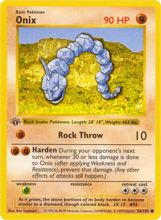 Onix (Base Set (Shadowless))