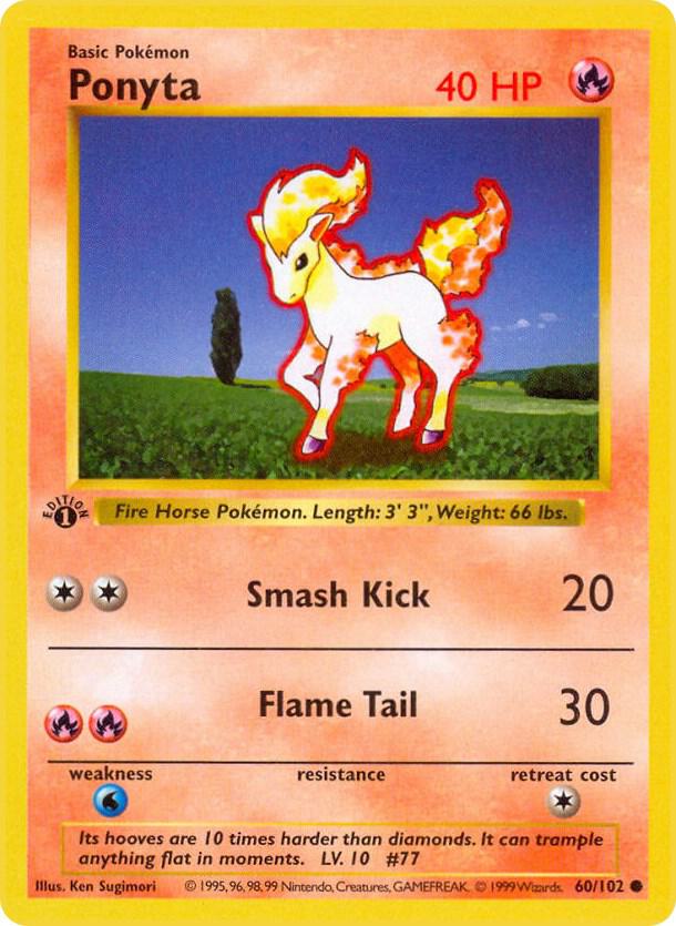 Ponyta (Base Set (Shadowless))
