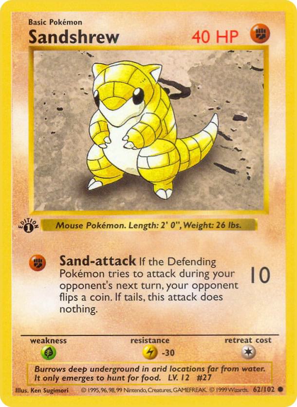 Sandshrew (Base Set (Shadowless))