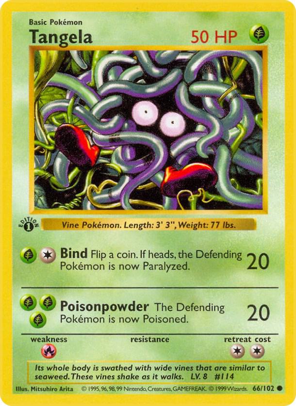Tangela (Base Set (Shadowless))