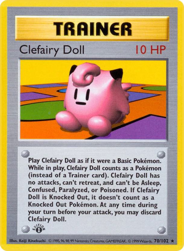 Clefairy Doll (Base Set (Shadowless))