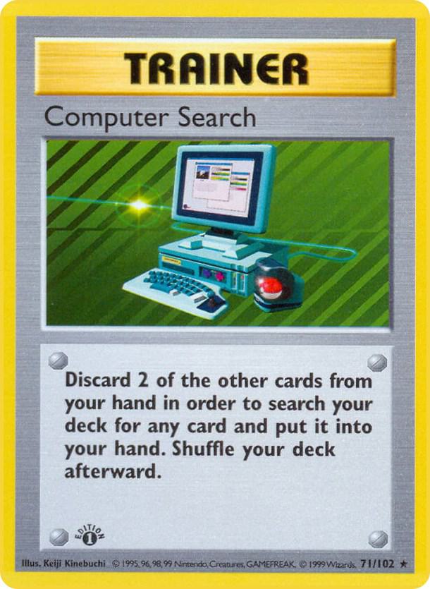 Computer Search (Base Set (Shadowless))