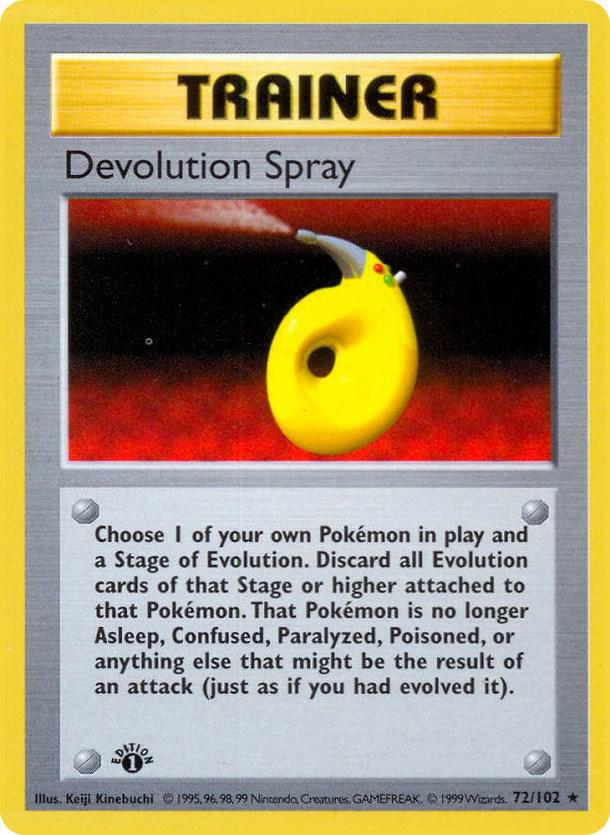 Devolution Spray (Base Set (Shadowless))