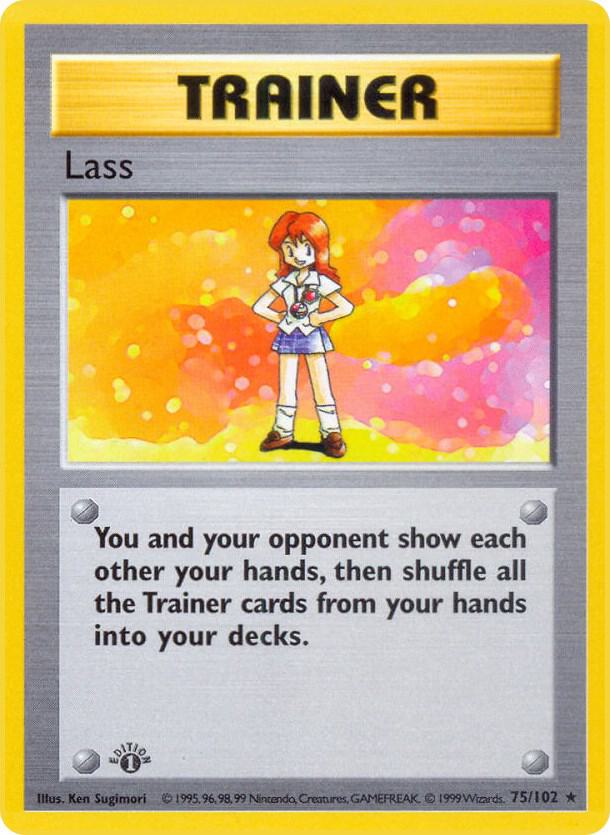 Lass (Base Set (Shadowless))