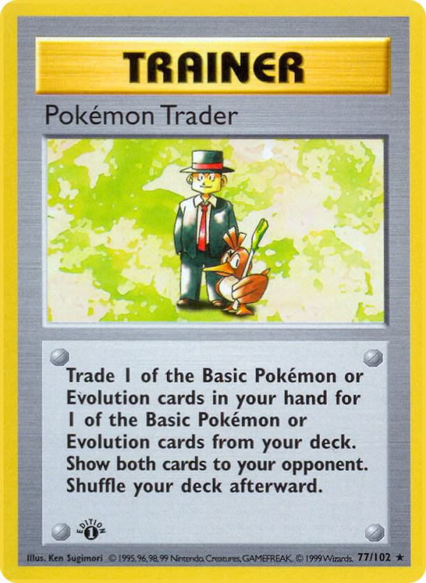 Pokemon Trader (Base Set (Shadowless))