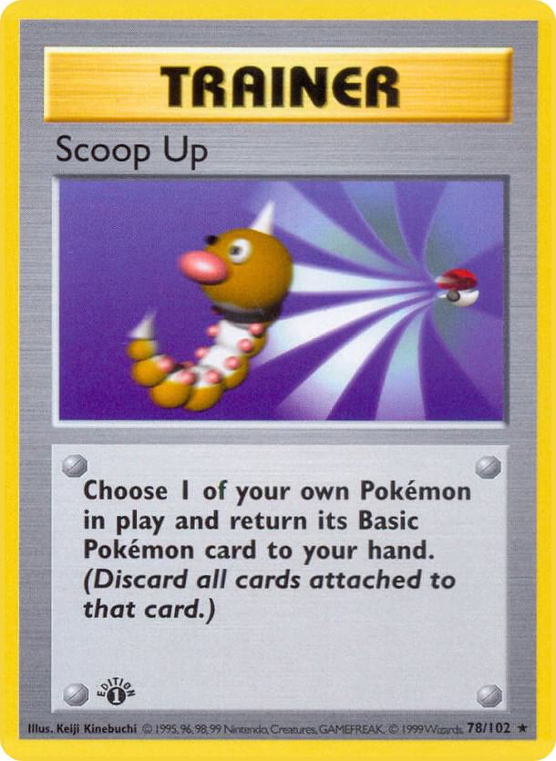 Scoop Up (Base Set (Shadowless))