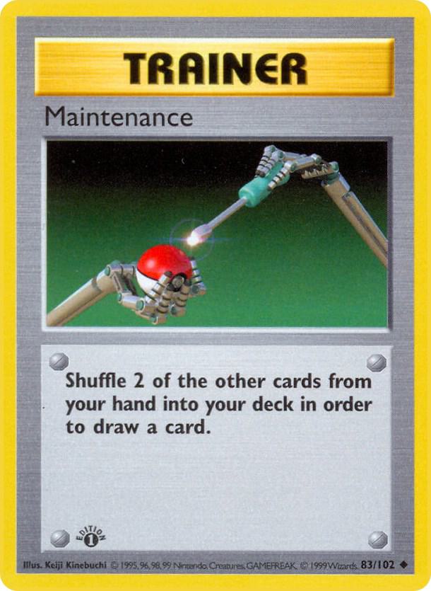 Maintenance (Base Set (Shadowless))