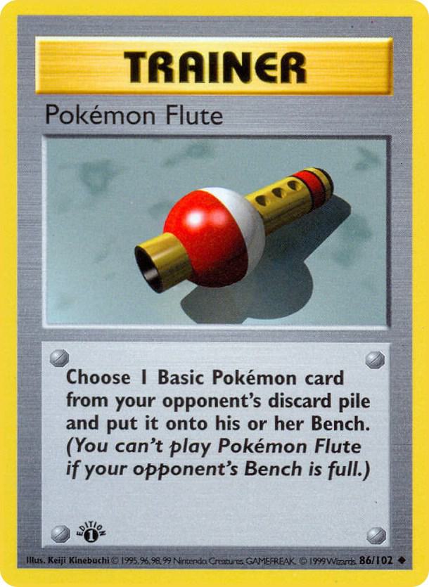 Pokemon Flute (Base Set (Shadowless))