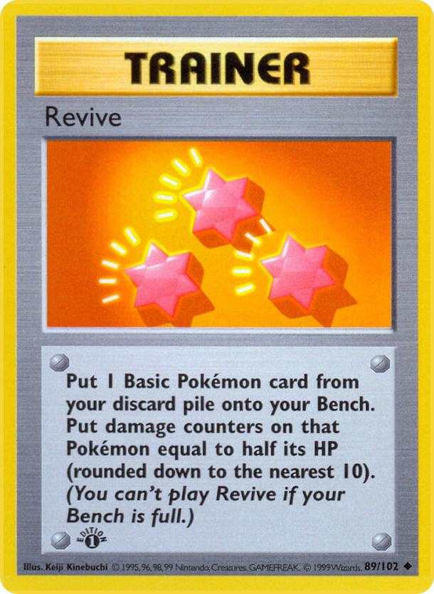 Revive (Base Set (Shadowless))