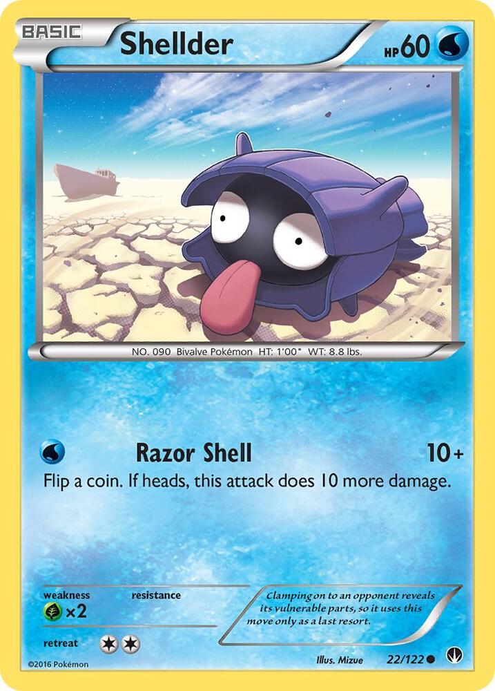 Shellder (22) (XY - BREAKpoint)