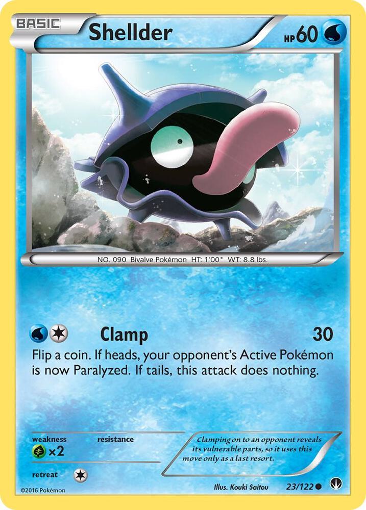 Shellder (23) (XY - BREAKpoint)