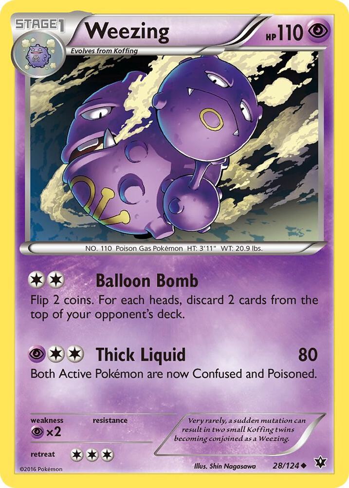 Weezing (XY - Fates Collide)