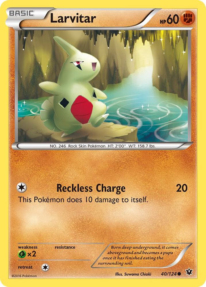 Larvitar (40) (XY - Fates Collide)