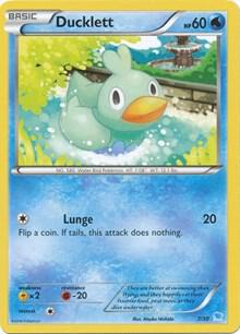 Ducklett (7) (XY Trainer Kit: Pikachu Libre & Suicune)