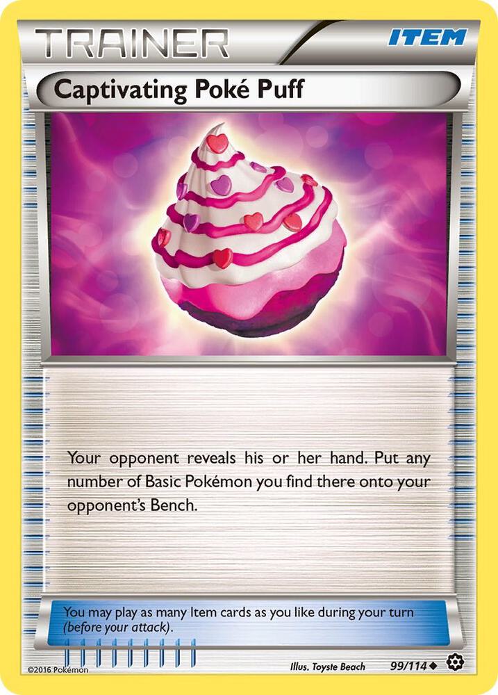 Captivating Poke Puff (XY - Steam Siege)