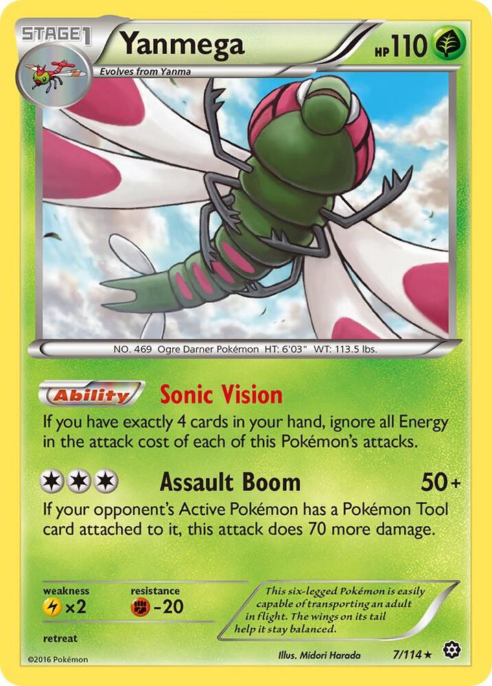 Yanmega (XY - Steam Siege)