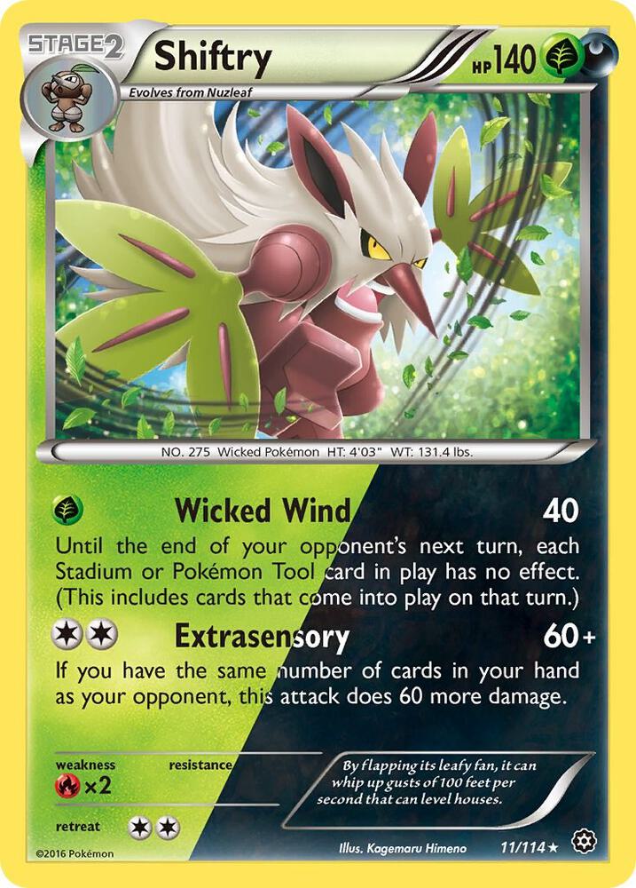 Shiftry (XY - Steam Siege)