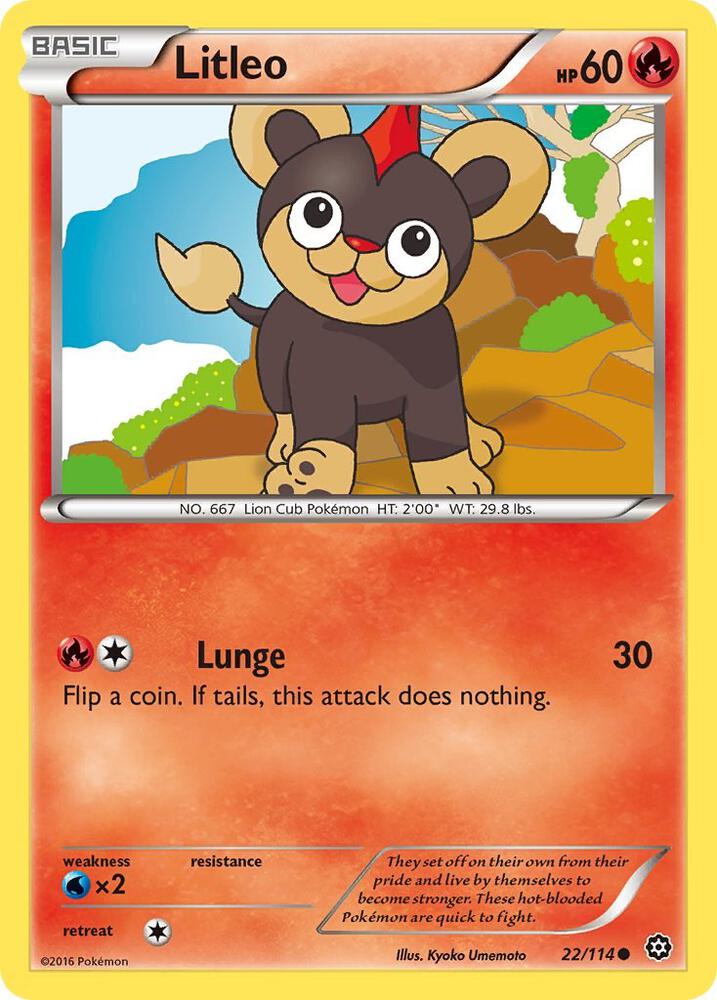 Litleo (XY - Steam Siege)
