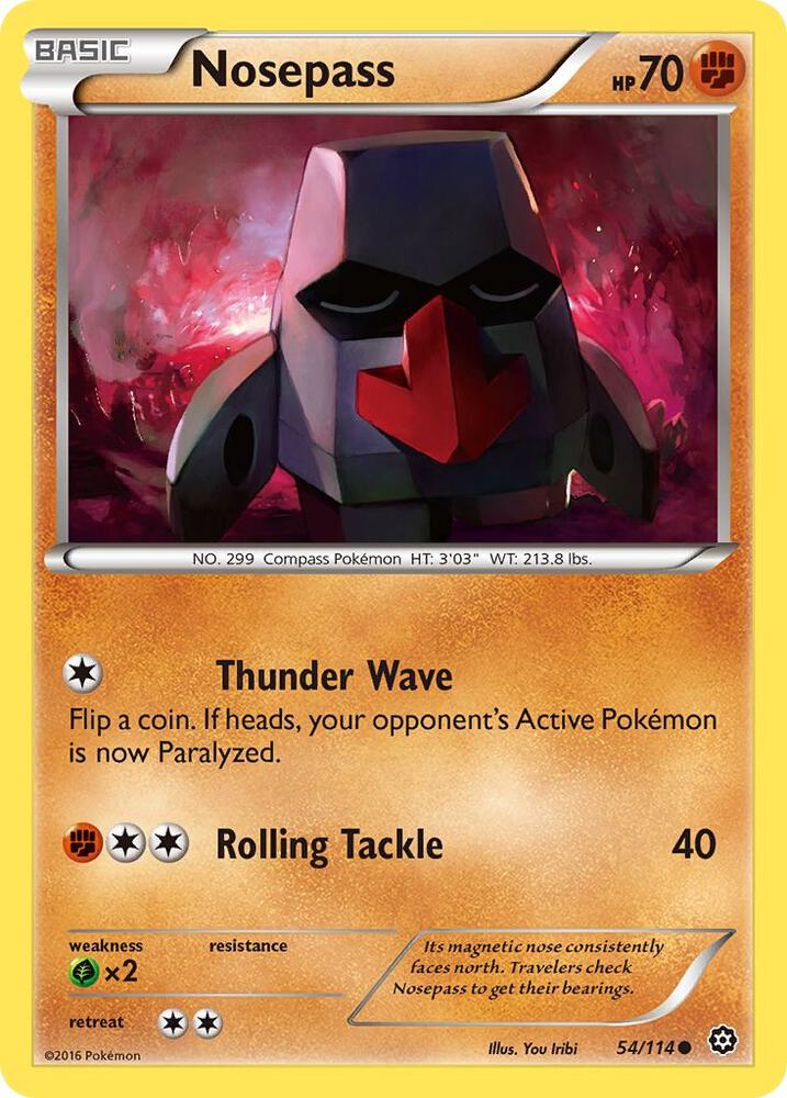 Nosepass (XY - Steam Siege)