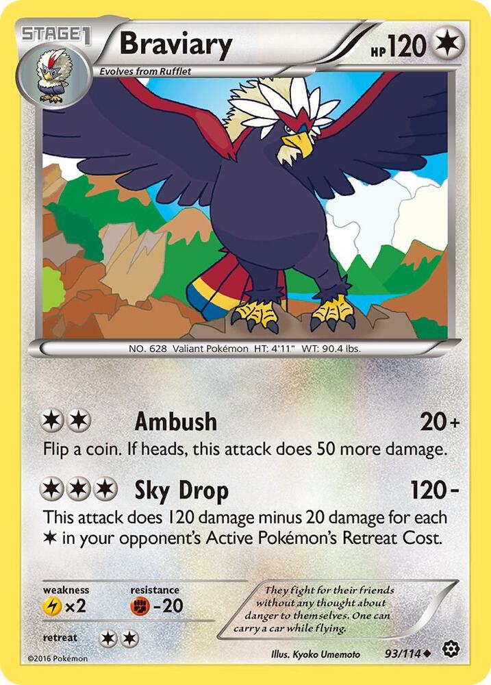 Braviary (XY - Steam Siege)