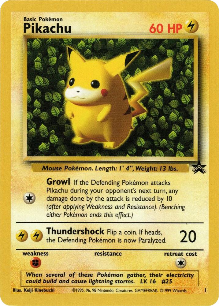 Pikachu (1) (WoTC Promo)