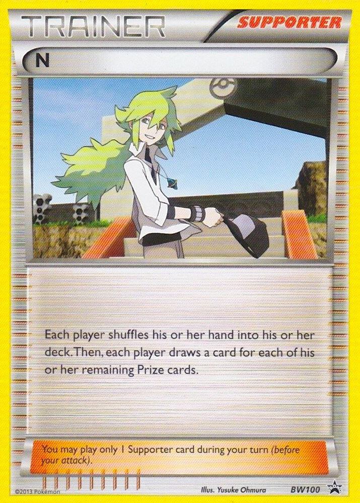 N (Supporter) - BW100 (Deck Exclusives)
