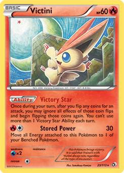 Victini - 23/113 (BW Legendary Treasures) (Deck Exclusives)