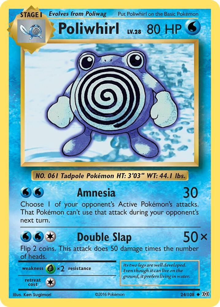 Poliwhirl (XY - Evolutions)