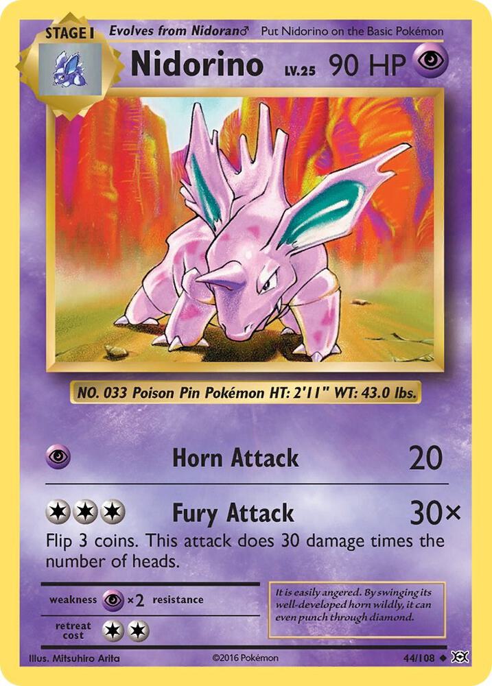 Nidorino (XY - Evolutions)