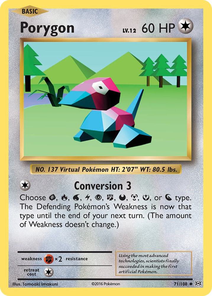 Porygon (XY - Evolutions)