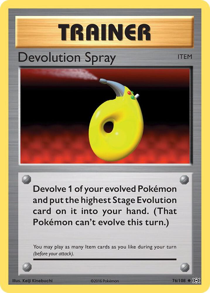 Devolution Spray (XY - Evolutions)