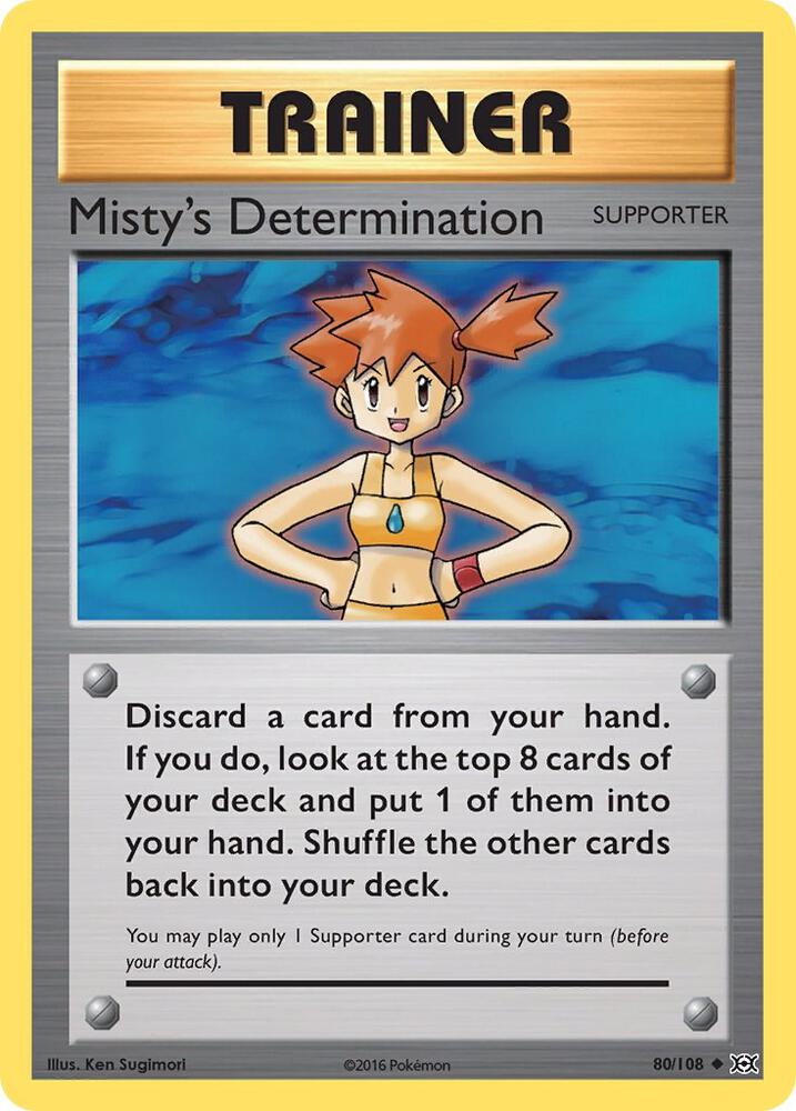 Misty's Determination (XY - Evolutions)