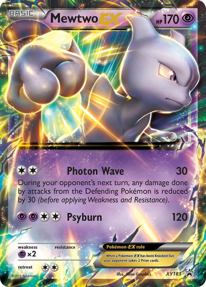 Mewtwo EX - XY183 (XY Promos)